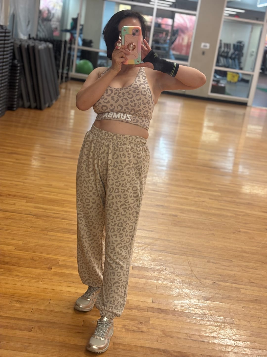 Customer photo review of Zumba Z-Lift Scoop Neck Bra