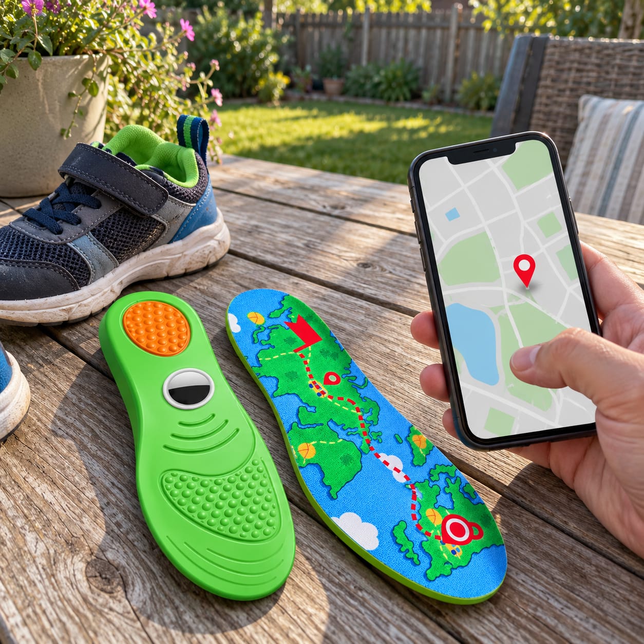 Customer photo review of Tracker Insole