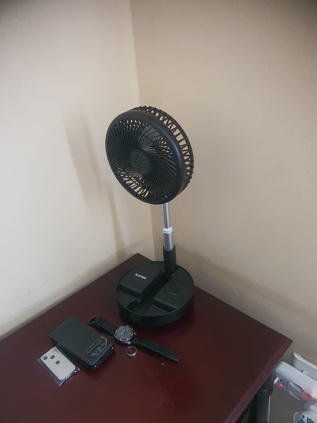 Customer photo review of Lumeo Smart Fan (Clearance)