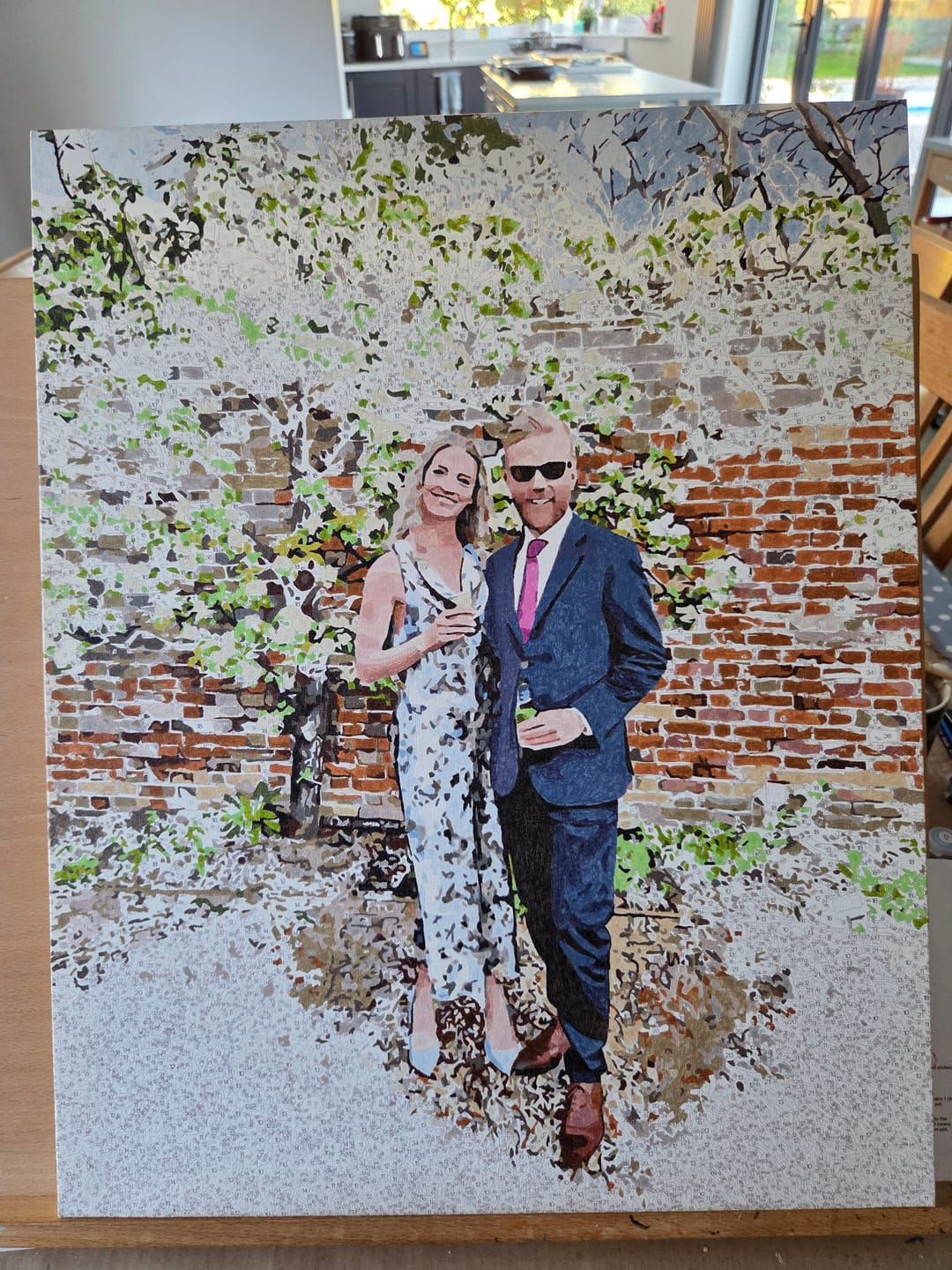 Customer photo review of Kit Personnalisé 40x50cm - 80x120cm Réalisation graphique GRATUITE