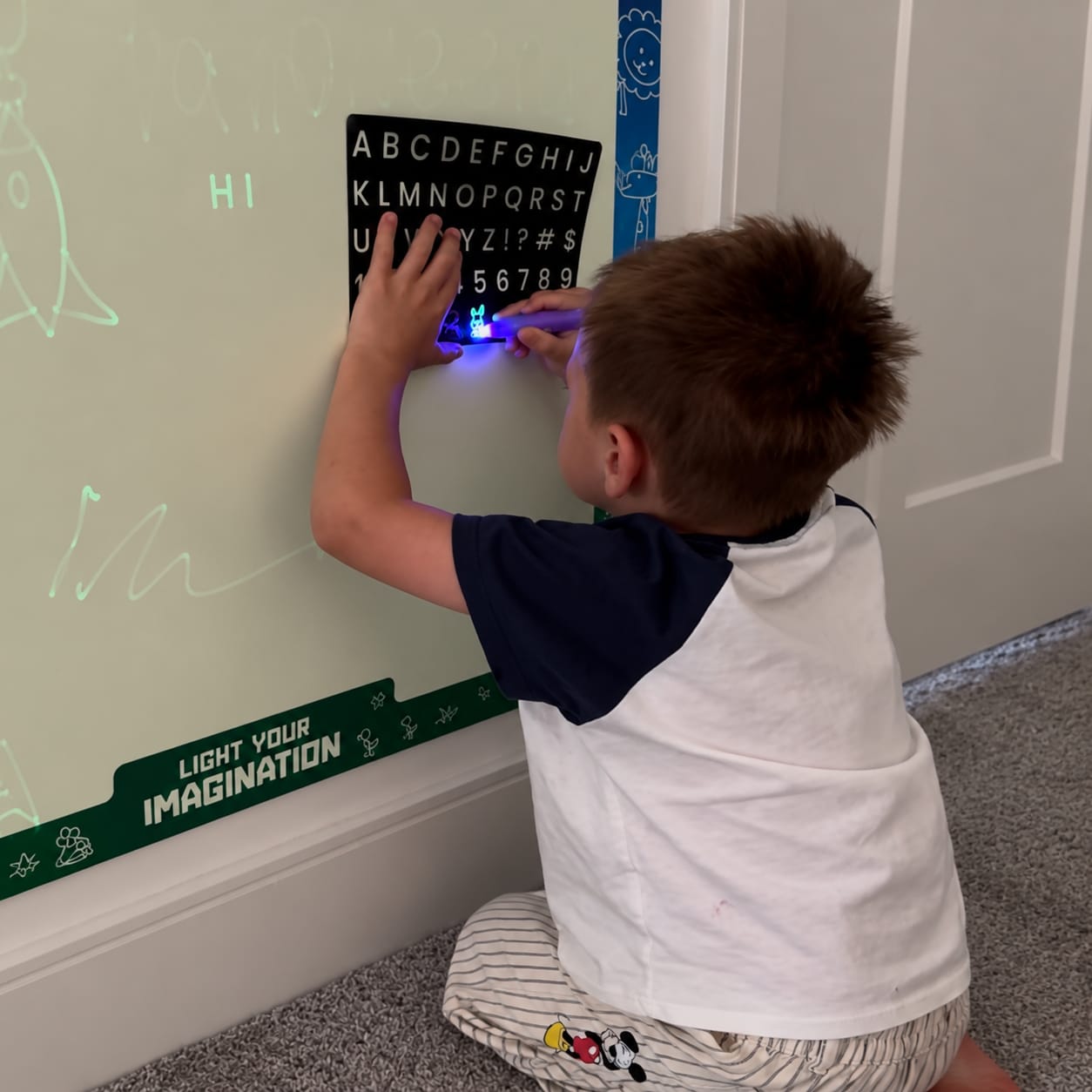 Customer photo review of GlowScape™ Drawing Kit