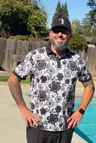 Customer photo review of Black Flowers 2.0