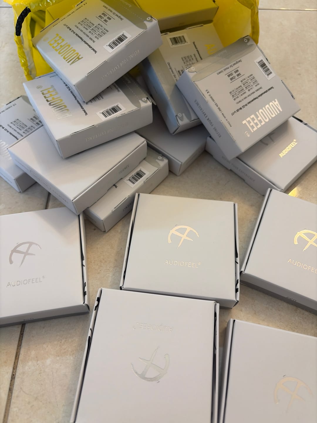 Customer photo review of מסנני סאונד אודיופיל זן | AudioFeel ZEN