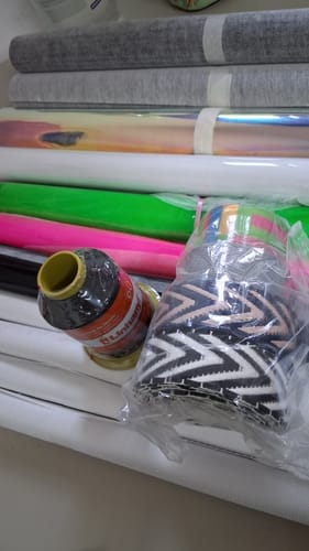 Customer photo review of Cristal 0,20 Flexível Colorido Importado