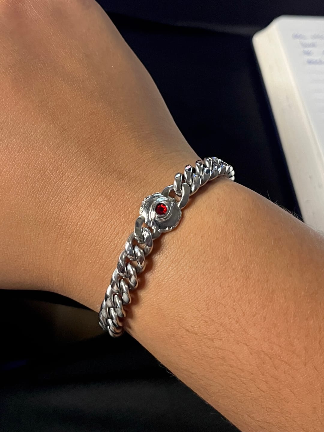 Customer photo review of EVIL EYE BRACELET