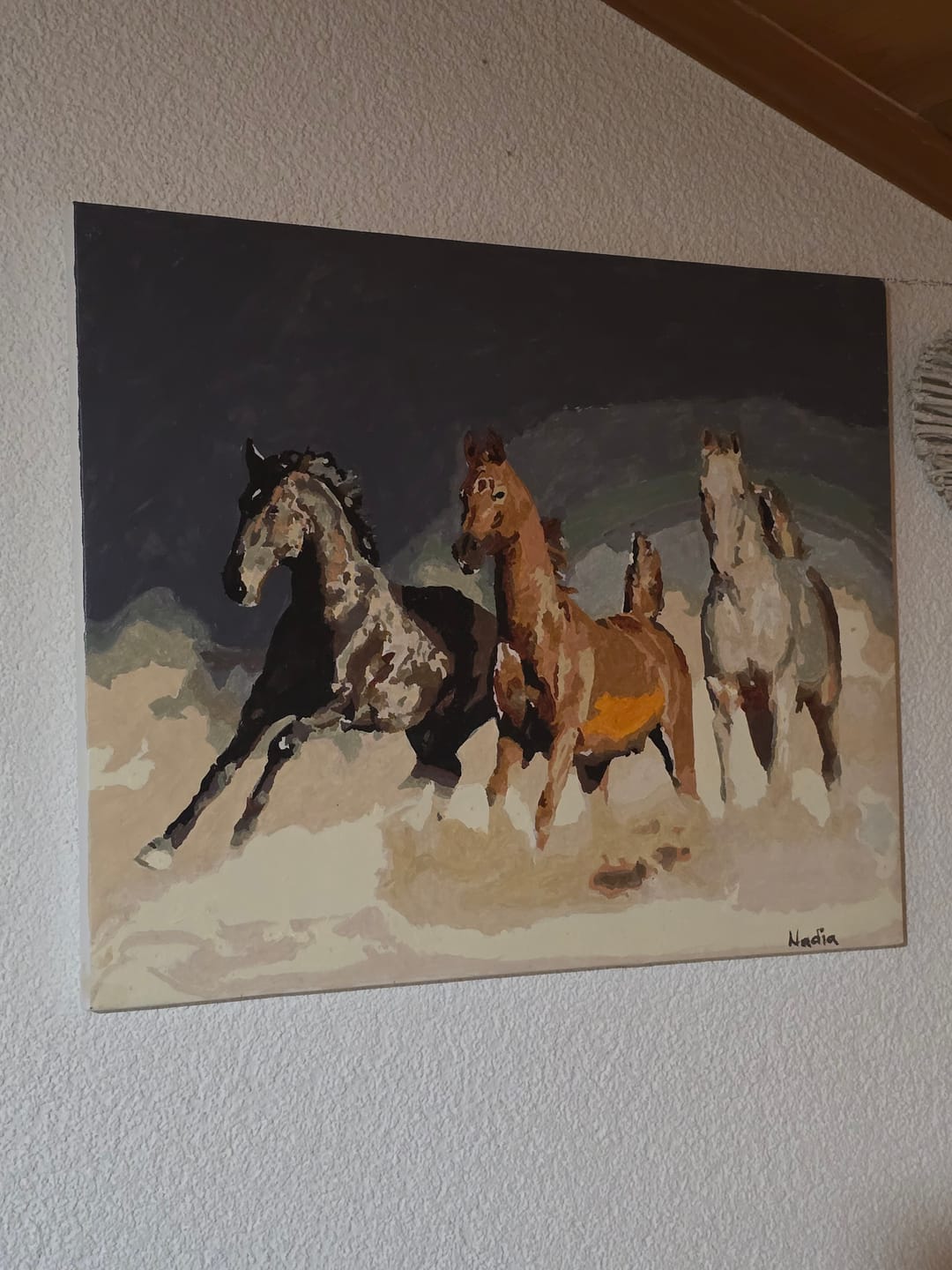 Customer photo review of Malen nach Zahlen - Frau im Lavendelfeld