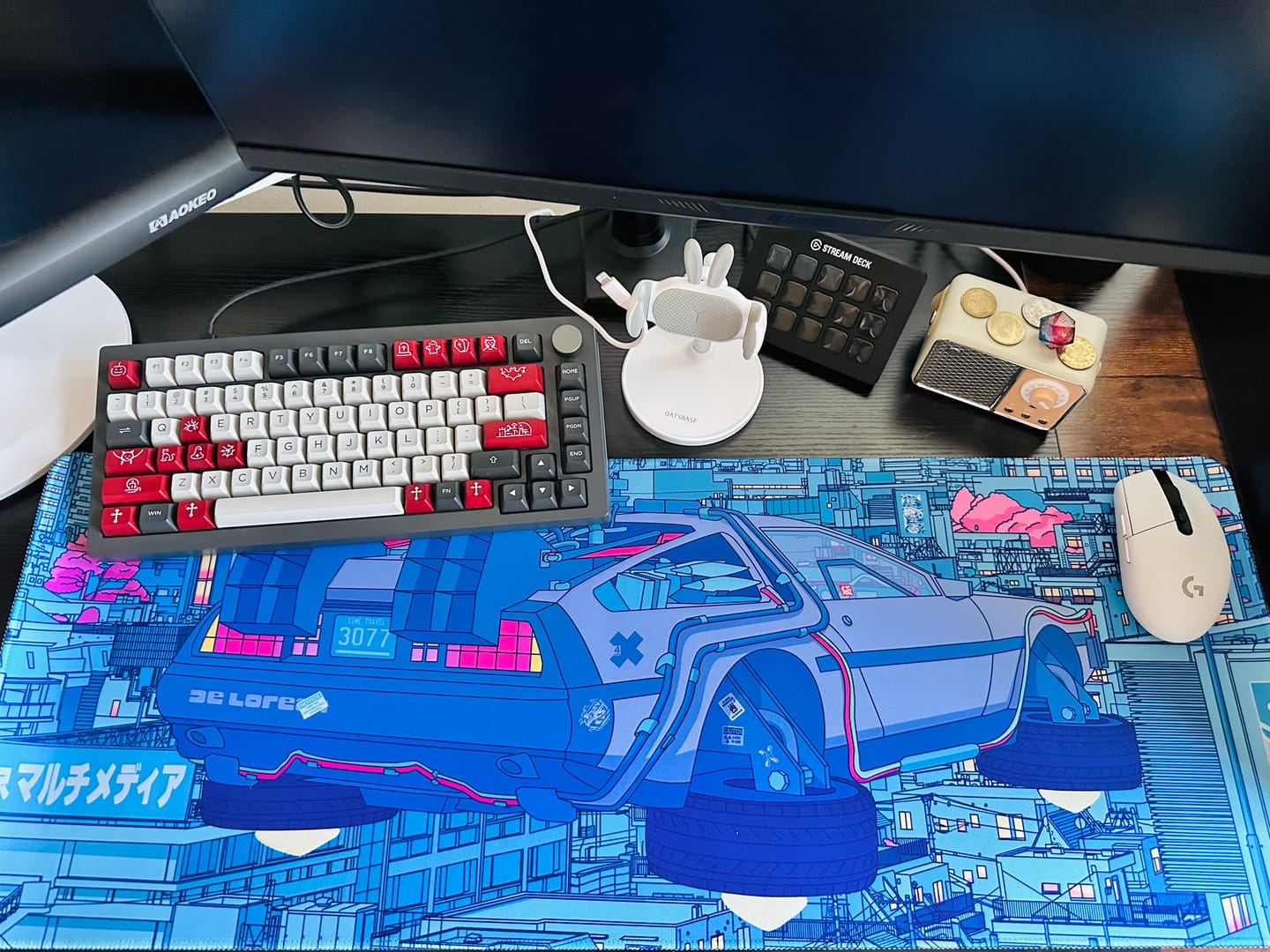Customer photo review of Wires and Lore Large Mouse Pad