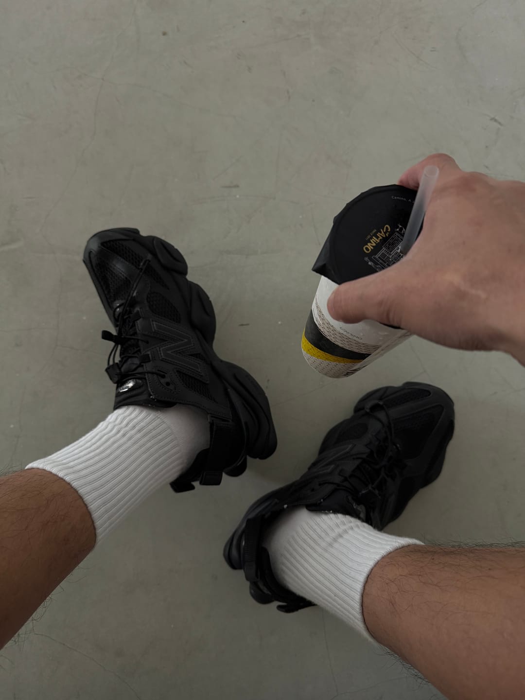 Customer photo review of New Balance U9060 SUMMER BLACK U90604SC