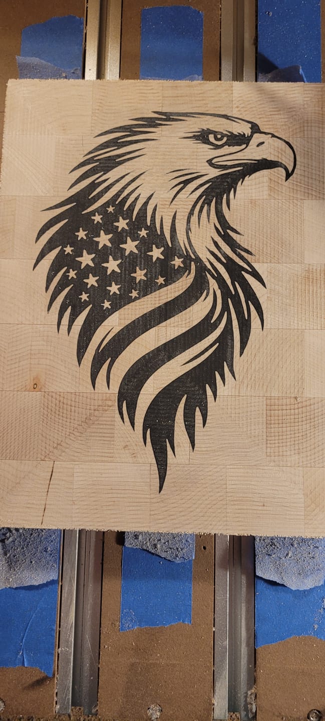 Customer photo review of USA Eagle Inlay Digital File