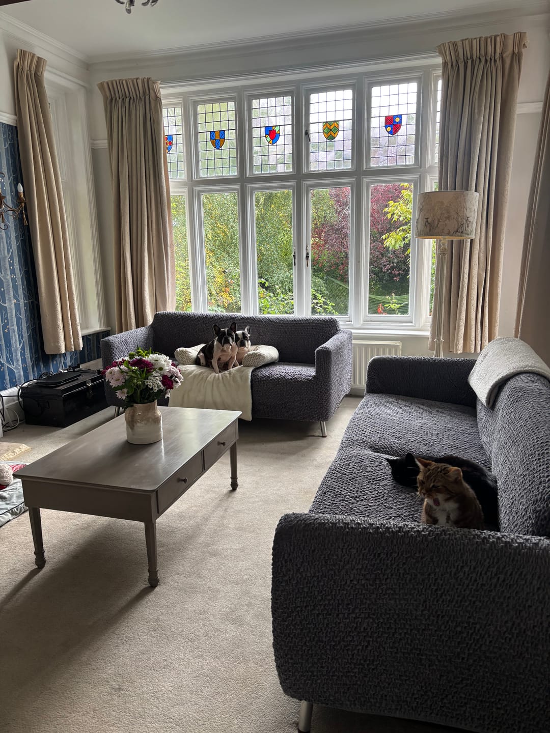 Customer photo review of Fabric Sample - Jacquard 3D, Vento