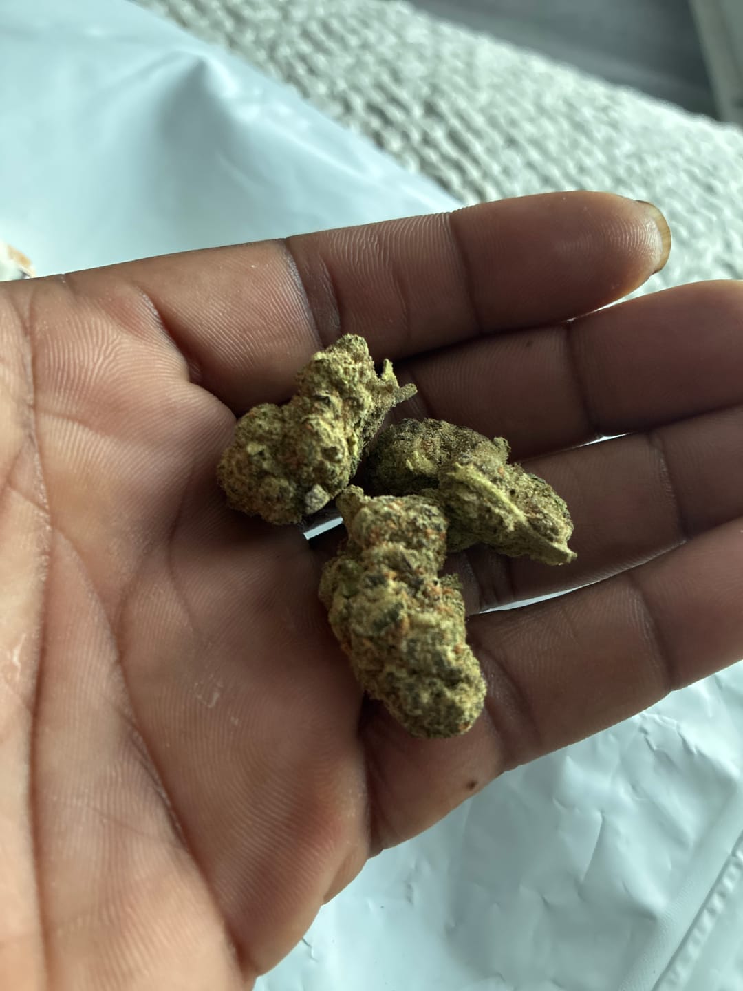Customer photo review of Cheap Indoor THCA Flower Ounce