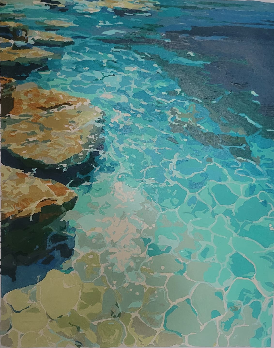 Customer photo review of Surprise Painting | Paint by Numbers