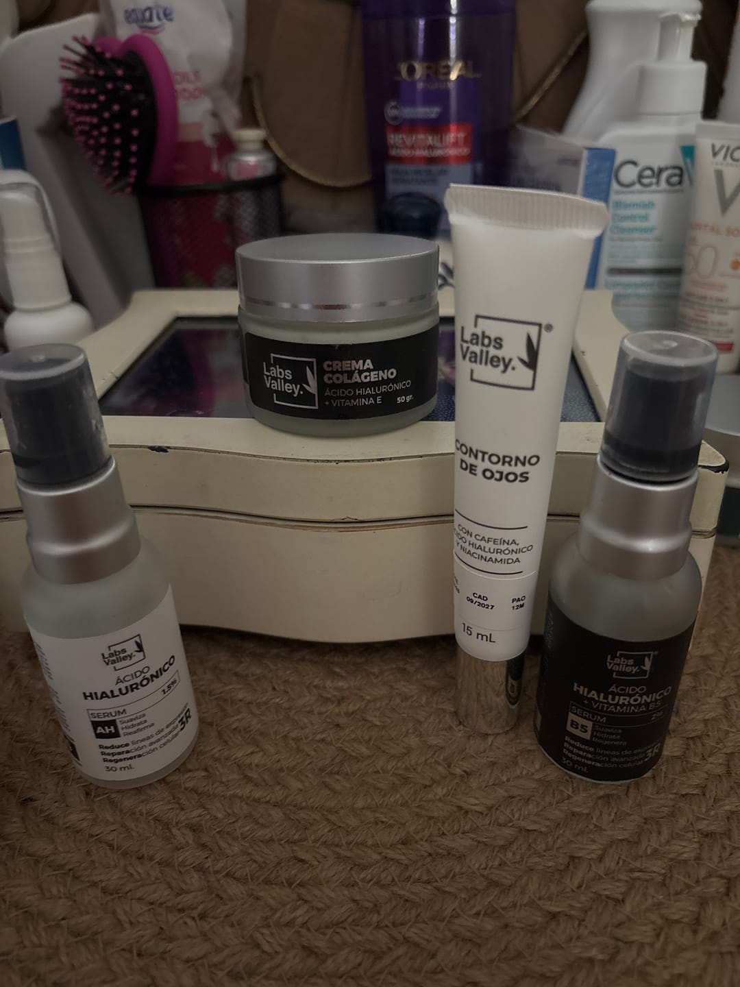 Customer photo review of Contorno de Ojos + Kit Pieles Maduras