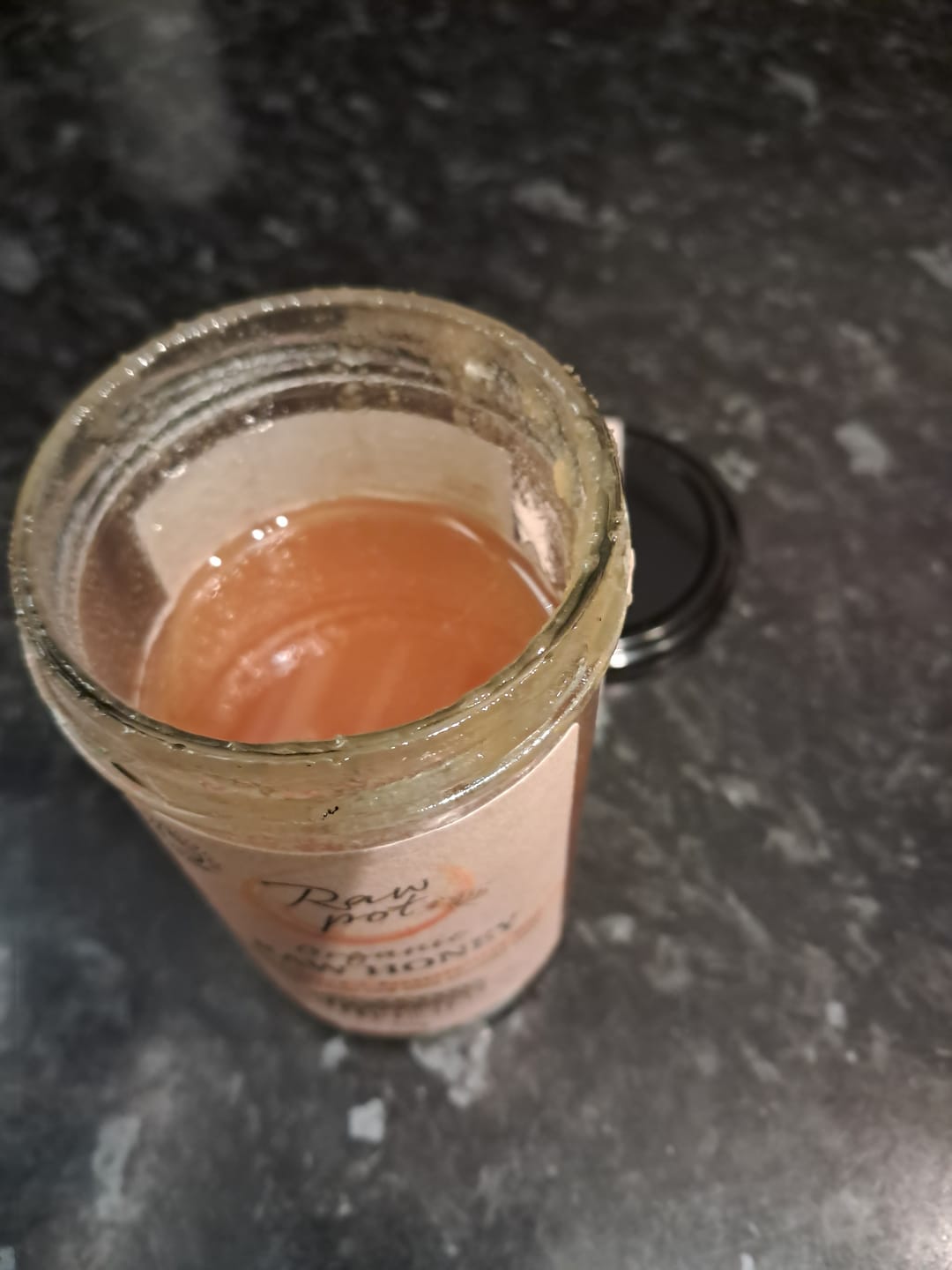 Customer photo review of Organic Raw Honey