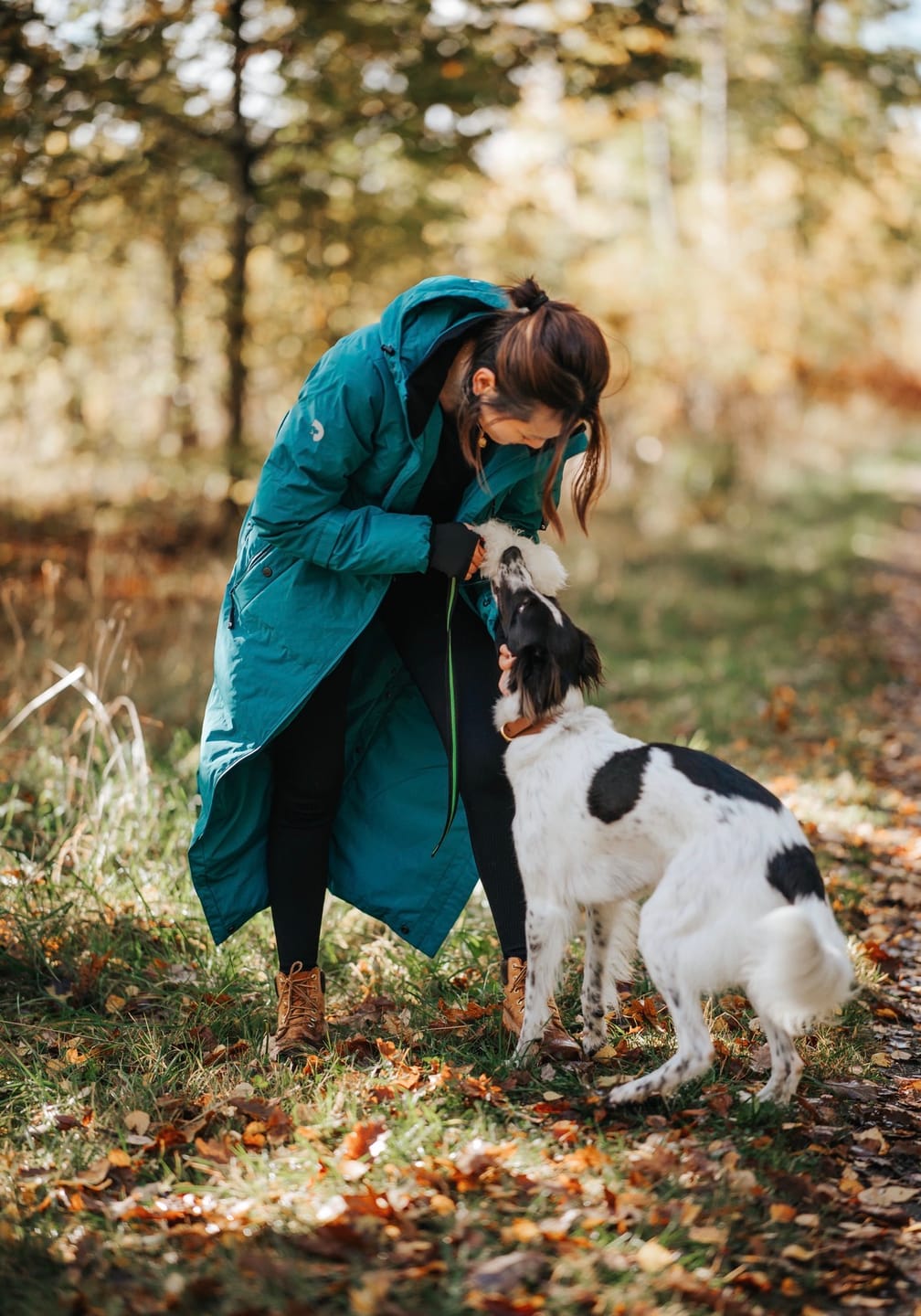 Customer photo review of Long KeepDry Dog Walker Women Coat 2.0  I Poseidon I Prime