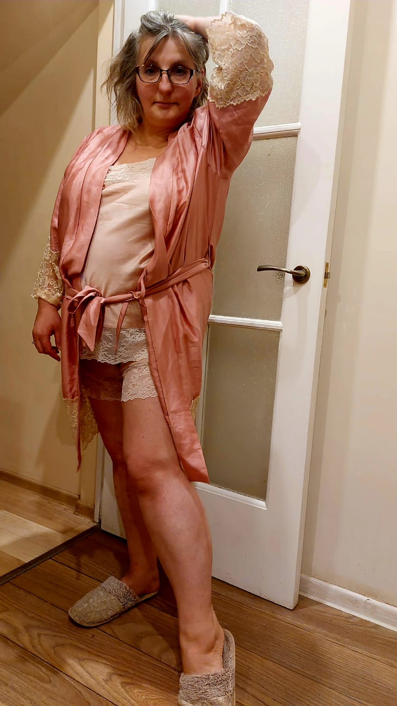 Customer photo review of Women's pajama: SOFT PINK & ROSA