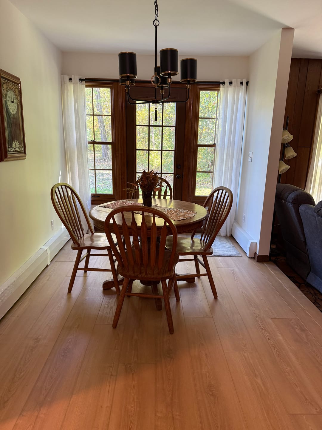 Customer photo review of 7½" Baseboard Covers