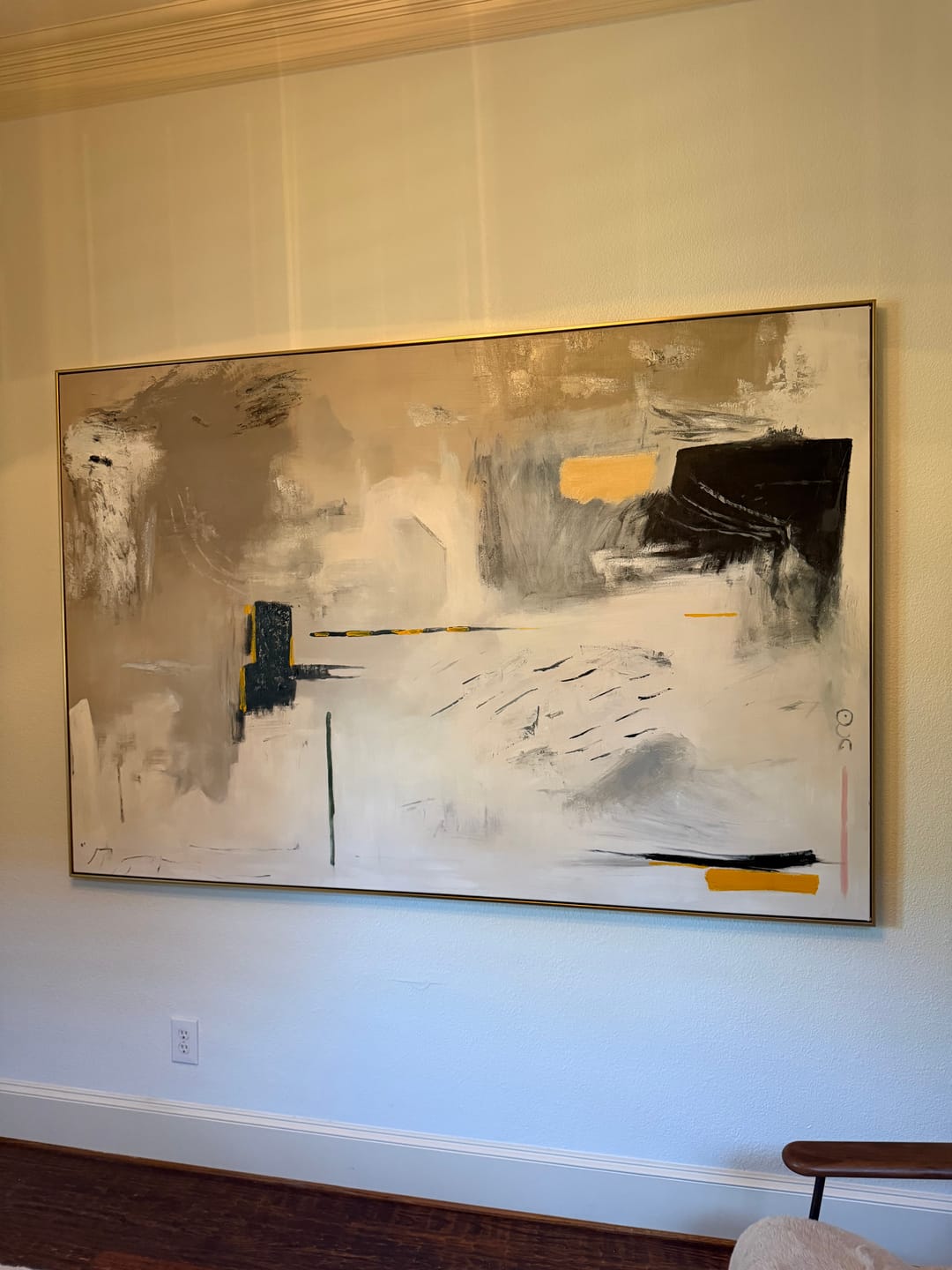 Customer photo review of Contemporary Minimalist Art #MA151