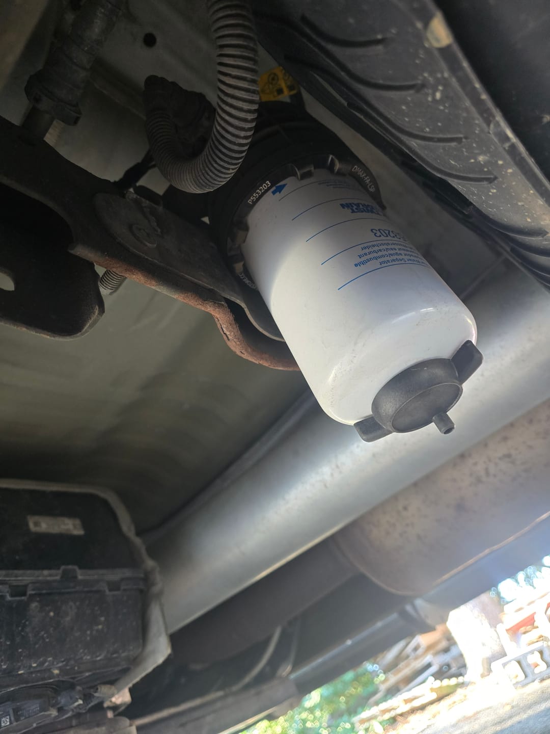 Customer photo review of 2017-2026 Duramax Billet Fuel Filter Adapter (DMAX-FA-L5P)