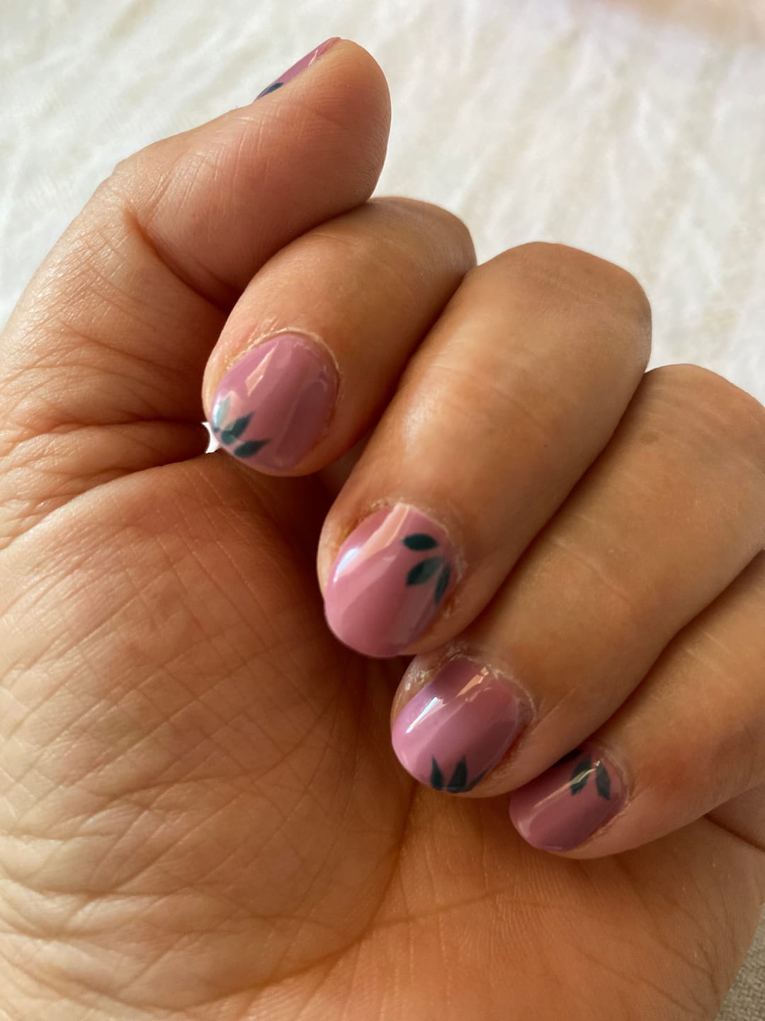 Customer photo review of Smalto Semipermanente LCI -  Rosso Tiziano