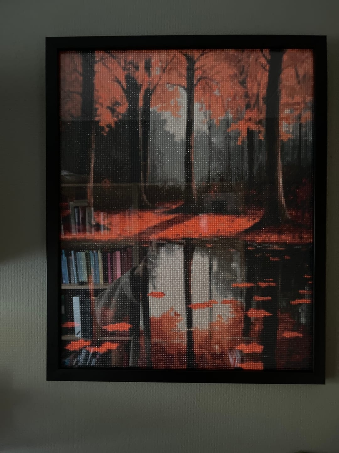 Customer photo review of Höstträd reflektion