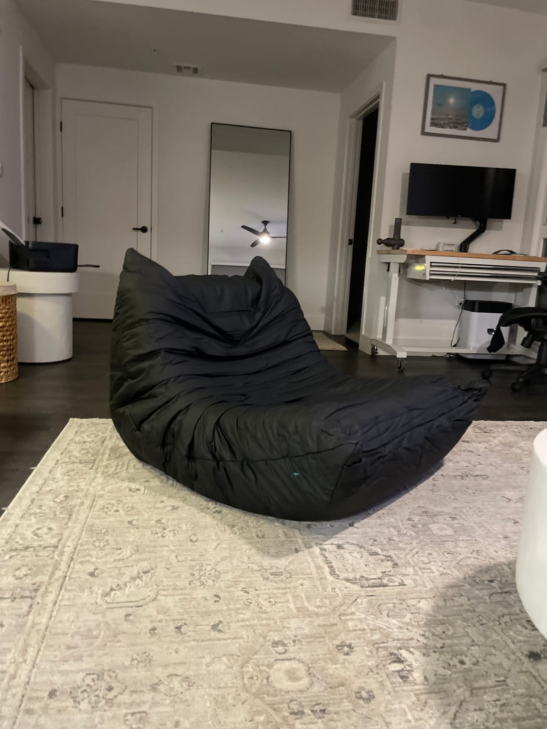 Customer photo review of Togo Chair Dupe - Leather Replica by Michel Ducaroy