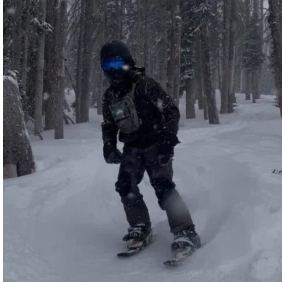Customer photo review of Mini esquís SnowGo™