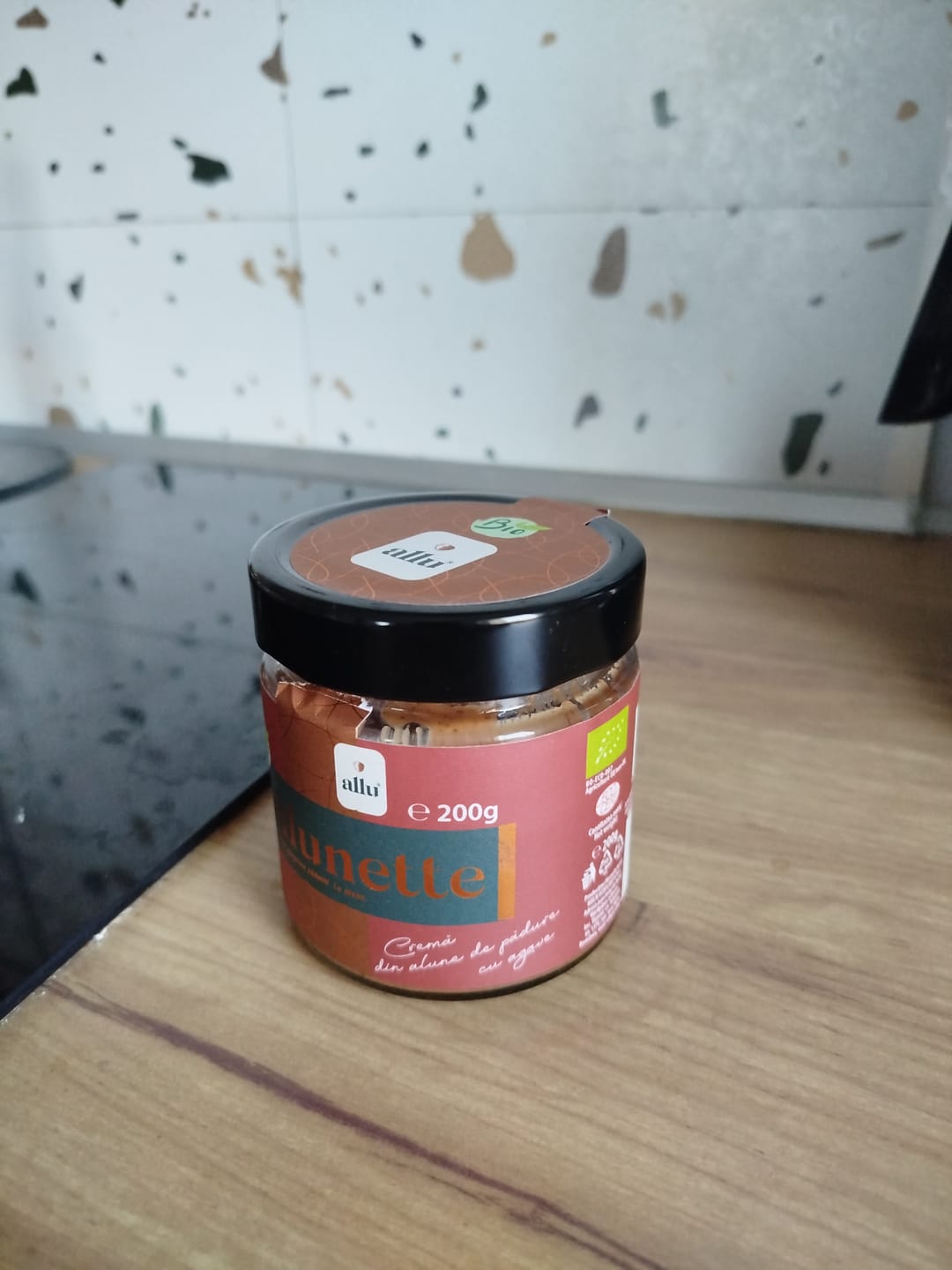 Customer photo review of Alunette agave - cremă de alune de pădure 76%, BIO, 200g