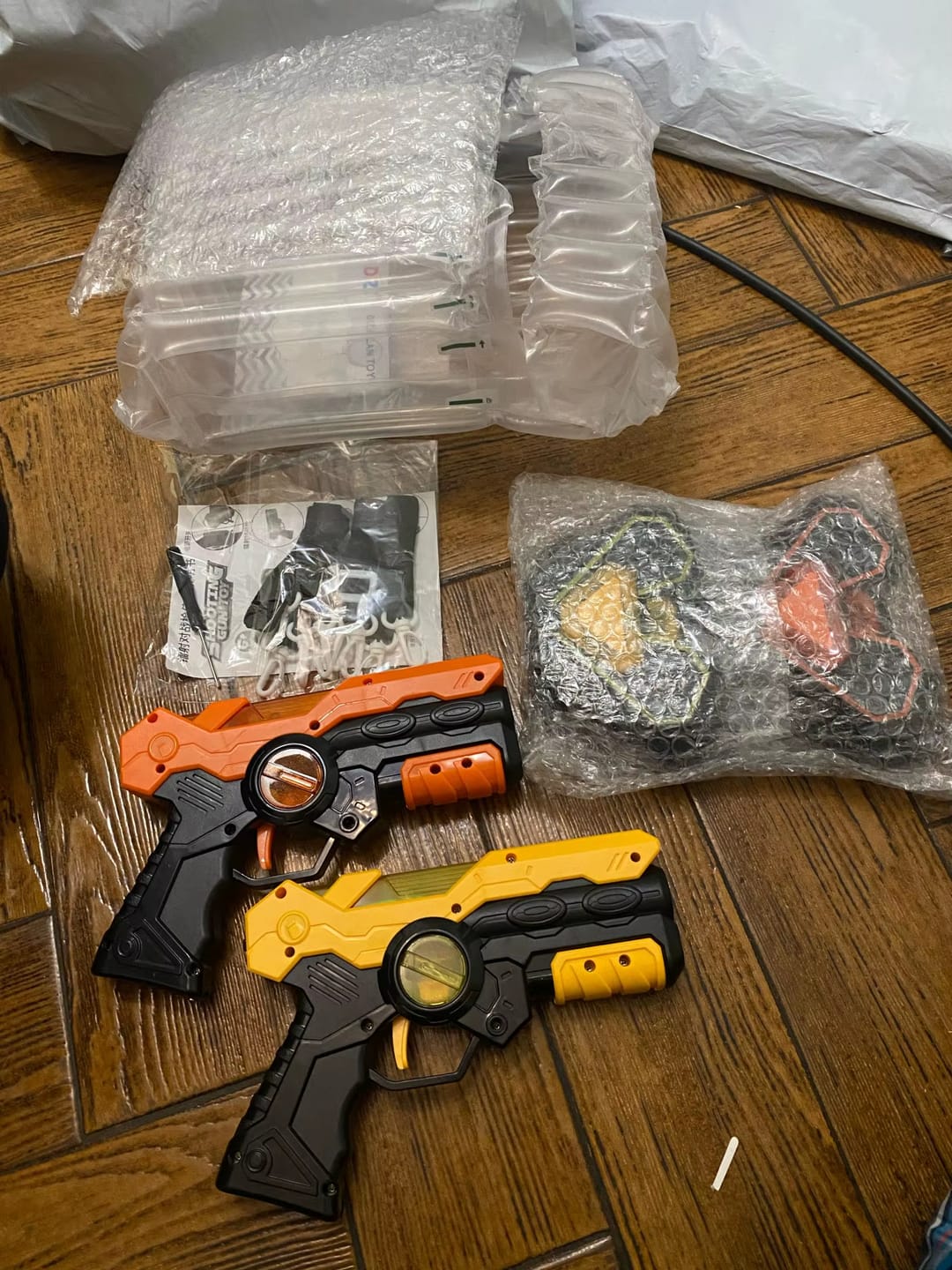 Customer photo review of GLOWTAG Laser Tag Set