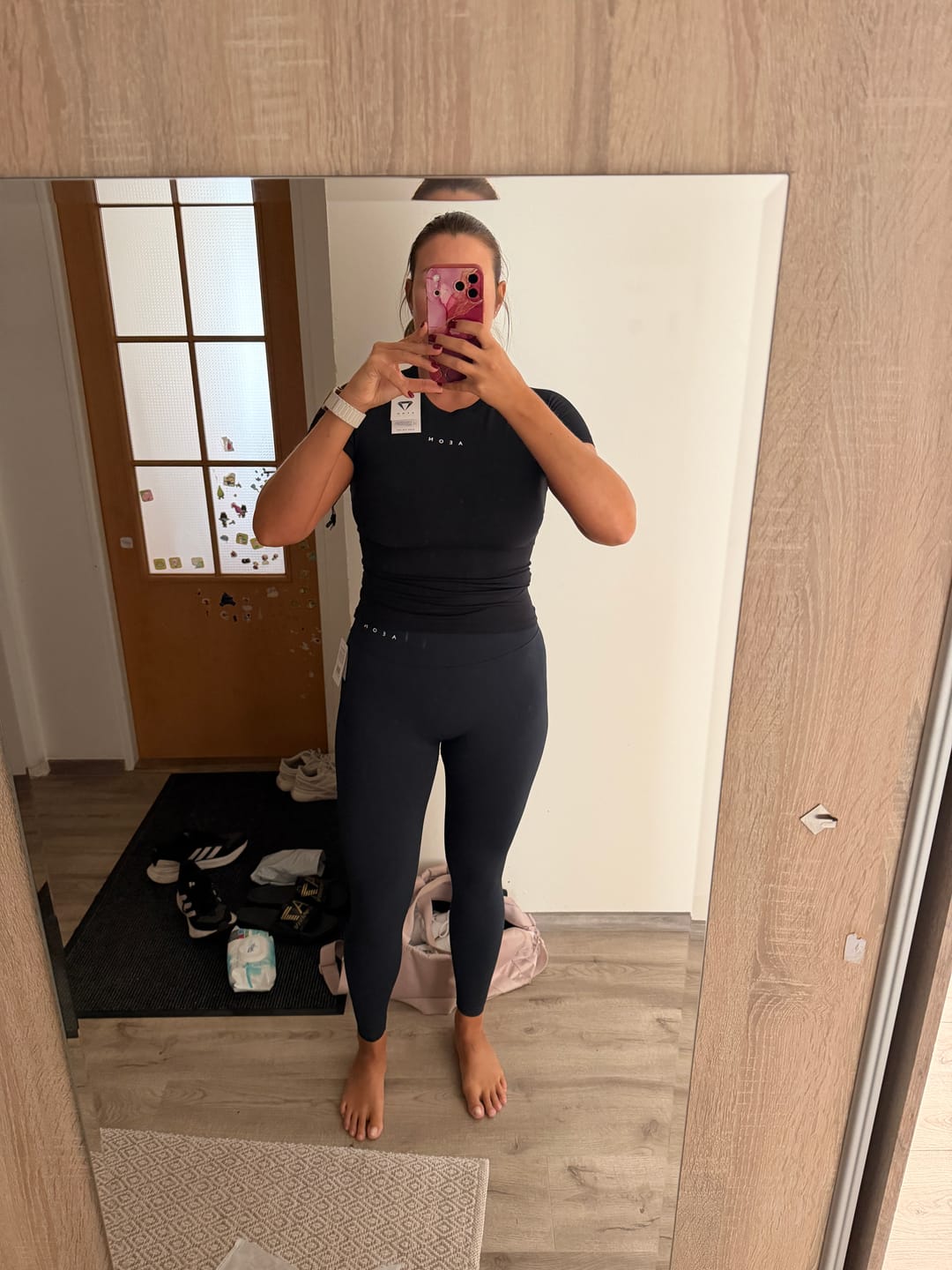 Customer photo review of MOTION MID WAIST SCRUNCH LEGGINGS V2