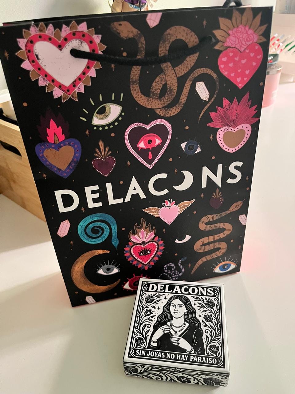 Customer photo review of Kit para Regalo (Bolsa y Caja. Lo armas tú)
