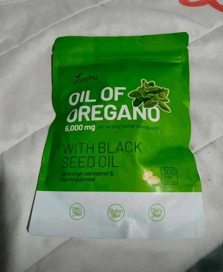 Customer photo review of Aceite de Orégano con Semilla Negra | 300 Cápsulas