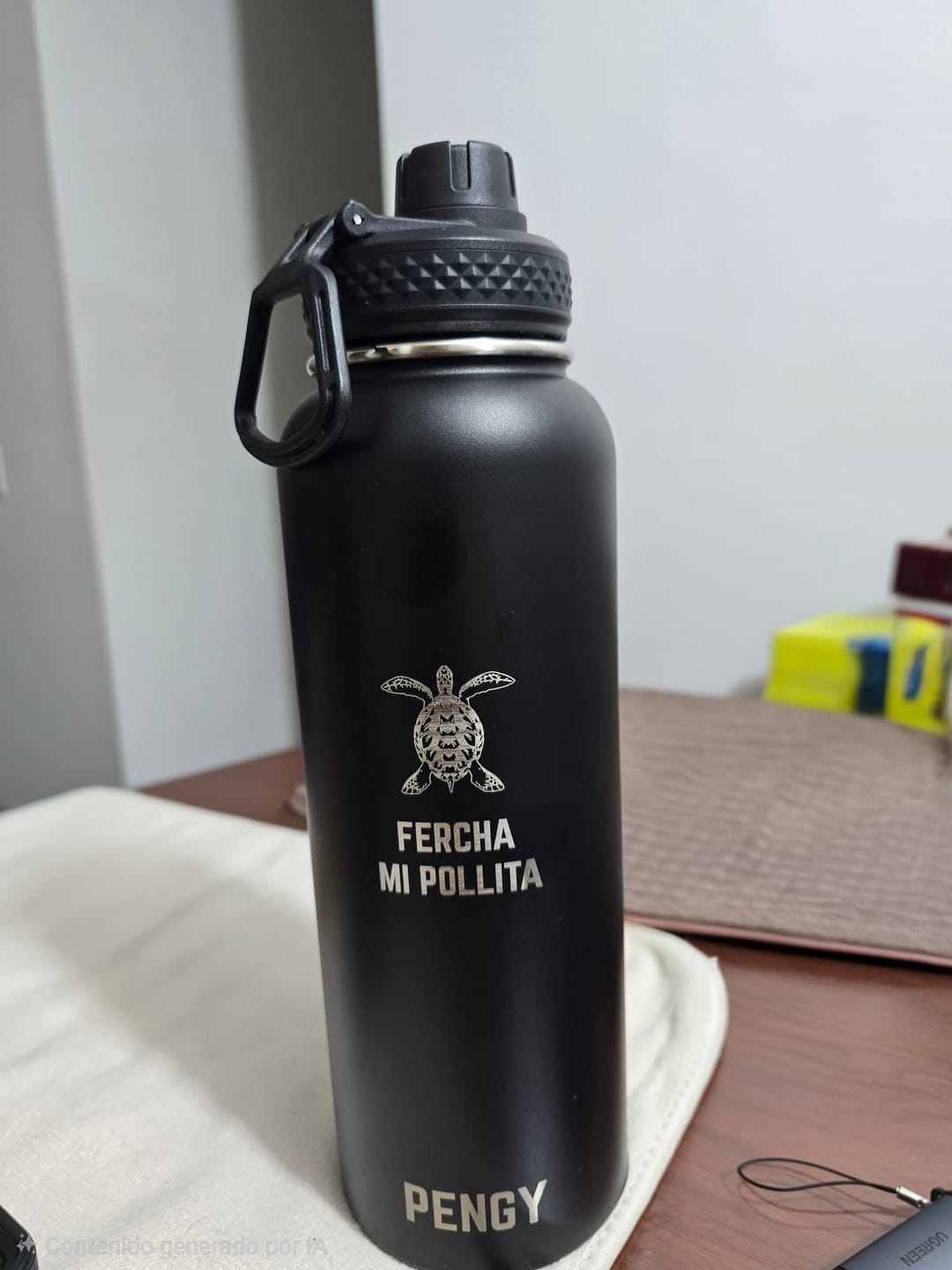 Customer photo review of Termo Pengy PRO con Agarre Móvil