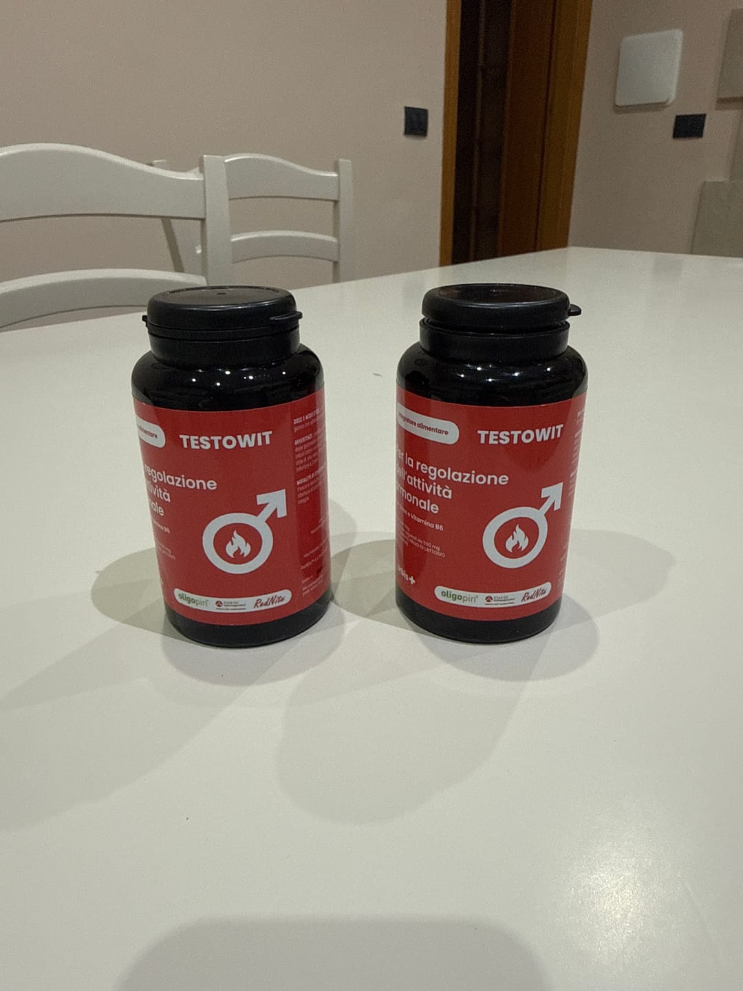 Customer photo review of TESTOWIT - Regolazione ormonale 120 cps - 2x1