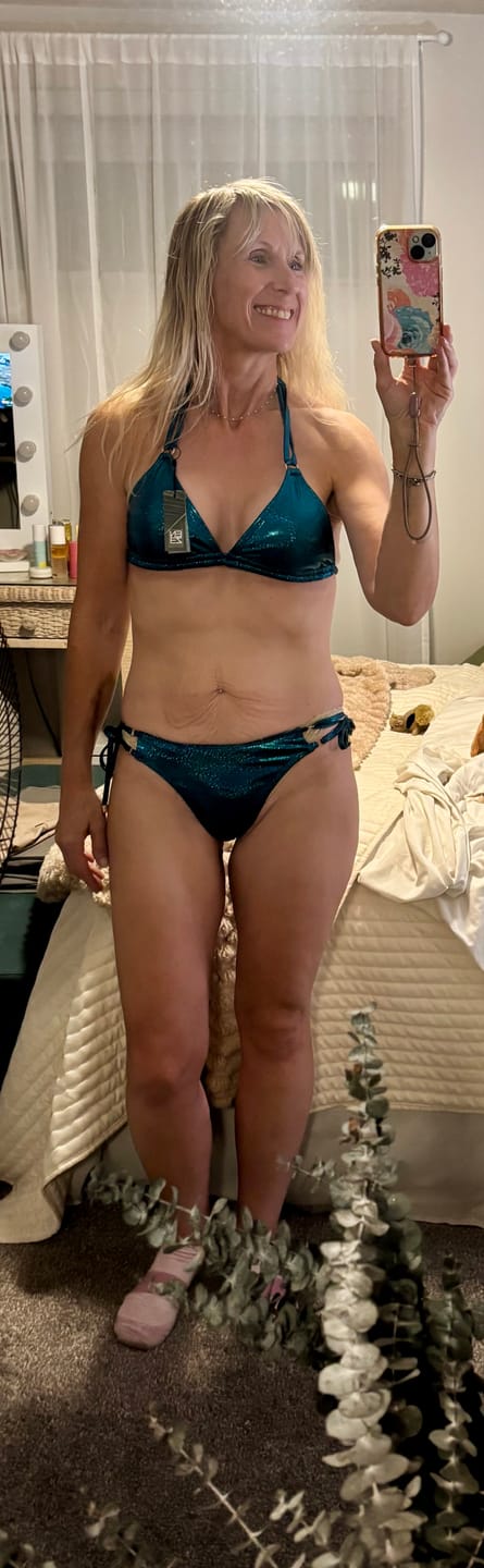 Customer photo review of EDEN TOP - GLITTER AQUA