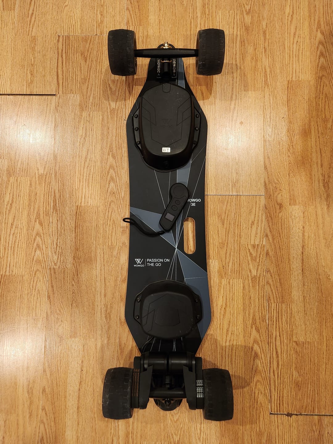 Customer photo review of WowGo 3E Electric Skateboard & Longboard