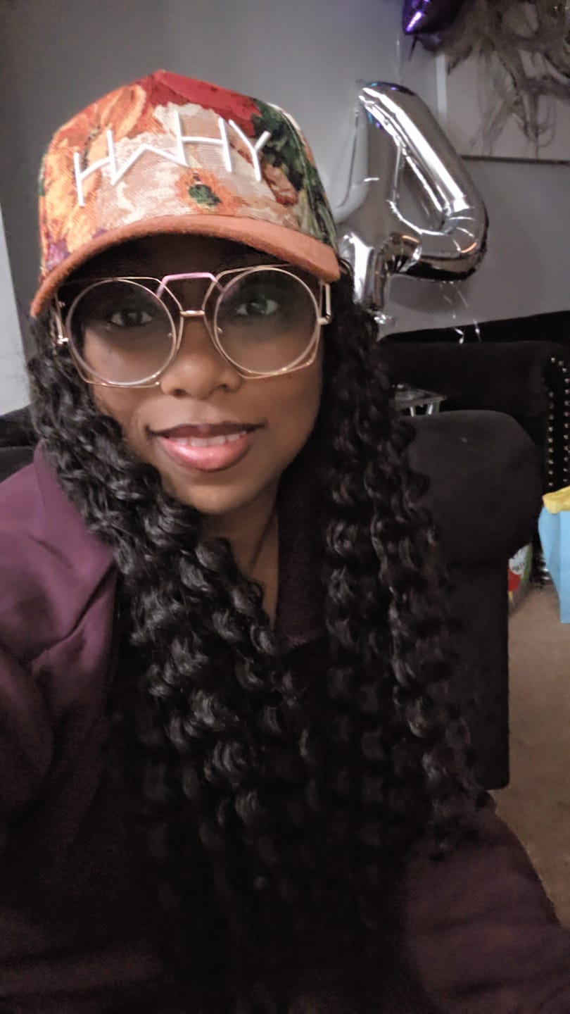 Customer photo review of Floral YHWH Hat