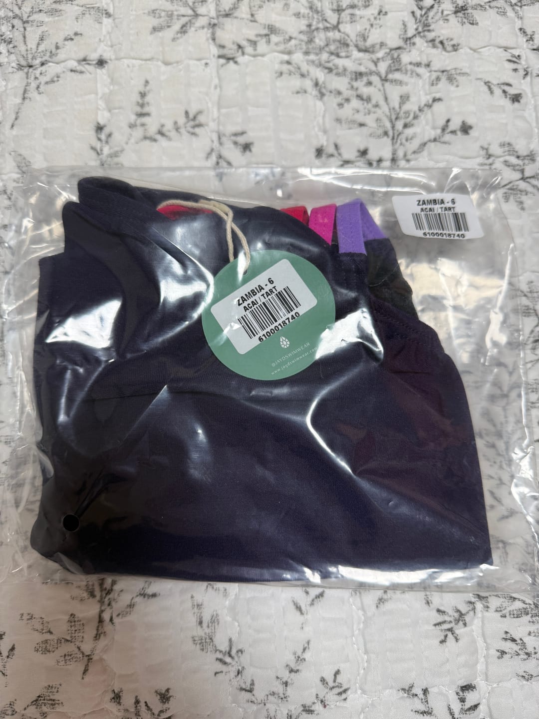 Customer photo review of ZAMBIA ONE PIECE - Acai|Tart