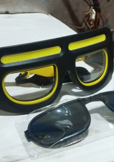 Customer photo review of BeamPro™ | Hands-Free LED Light Glasses