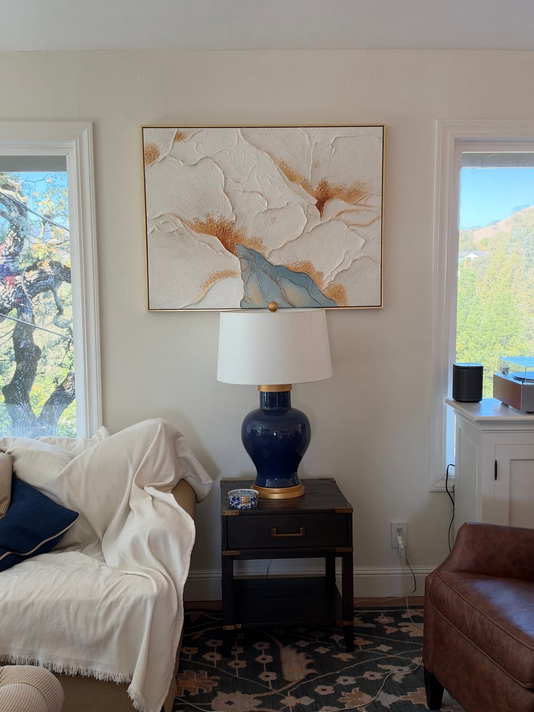 Customer photo review of Plaster Art Texture Painting #SG476