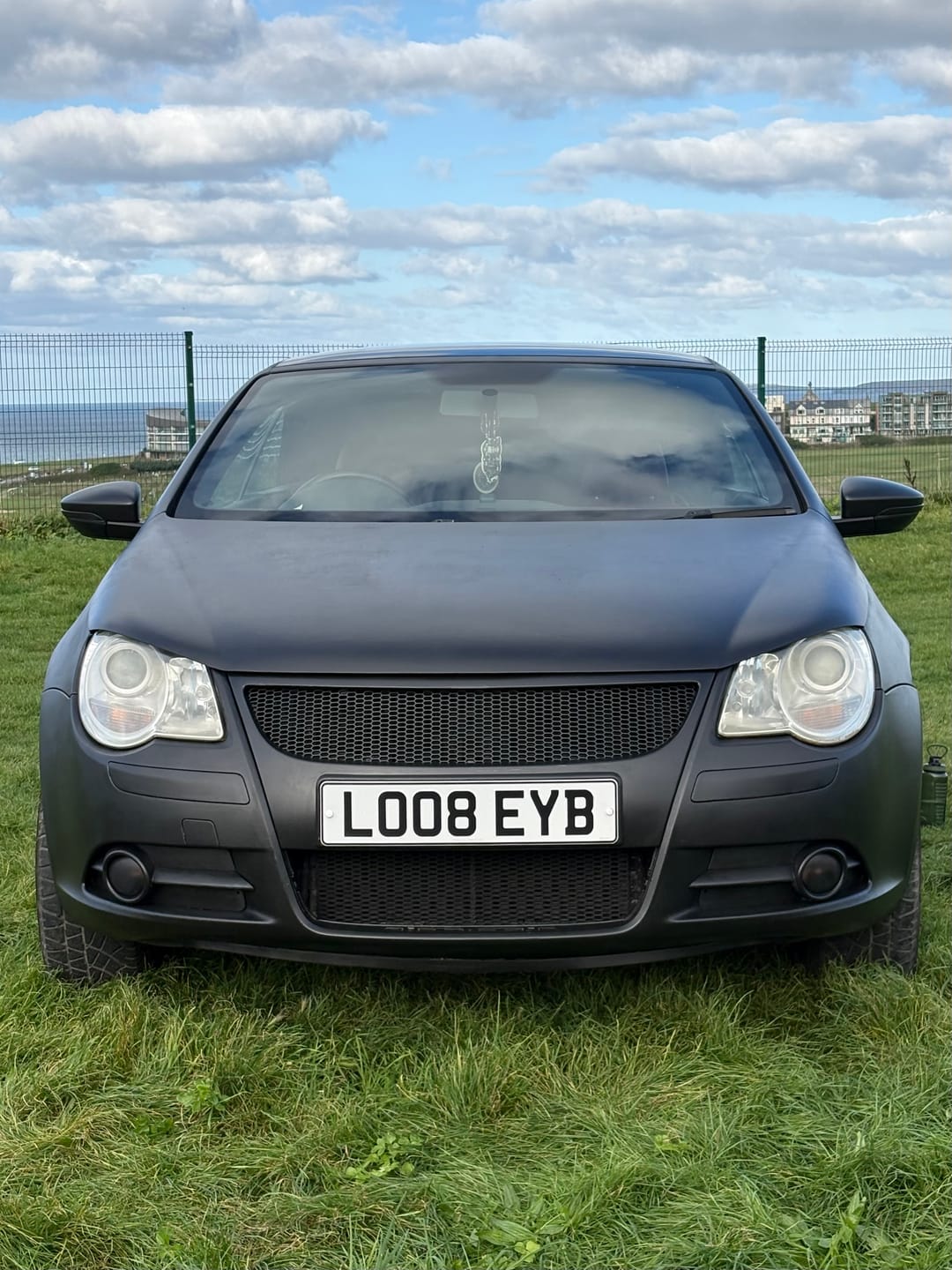 Customer photo review of Metal Pressed Number Plate (standard)- 520mm x 111mm