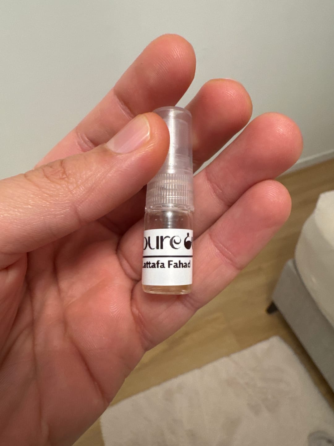 Customer photo review of Lattafa - Sample service 2/5/10ML