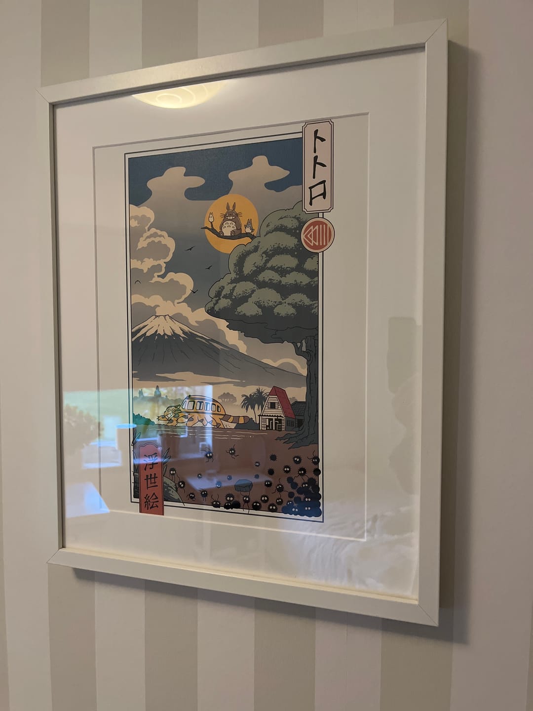 Customer photo review of Japansk Ukiyo-e-affisch - Skogens väktare