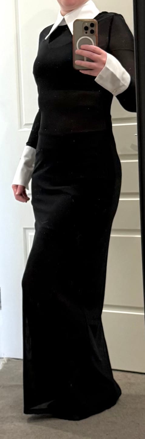 Customer photo review of Manhattan Mesh Dress