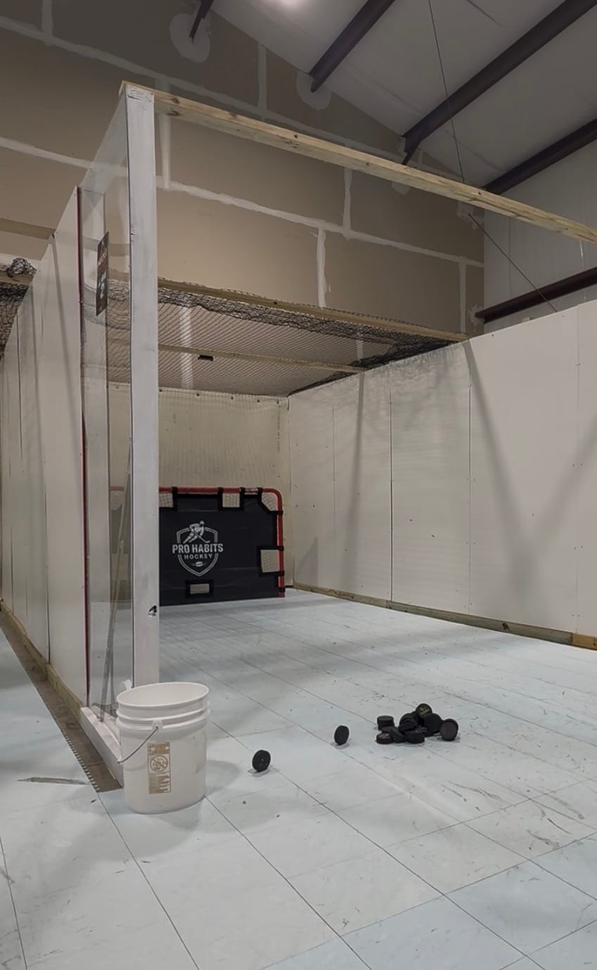 Customer photo review of Pro Habits Hockey Heavy Duty Shooting Tarp