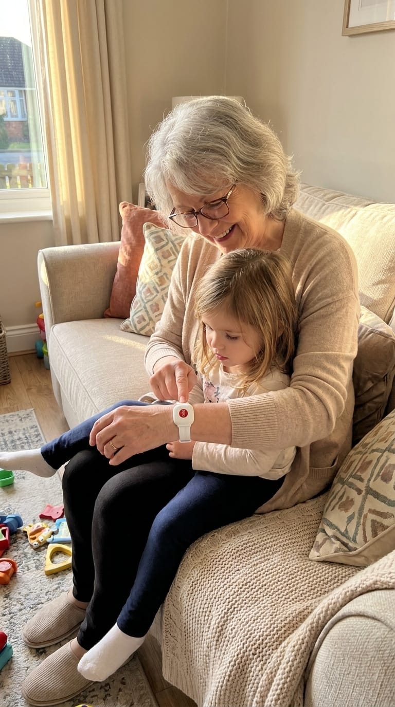 Customer photo review of Snoova SafeTap™ – SOS Alert Bracelet for Seniors