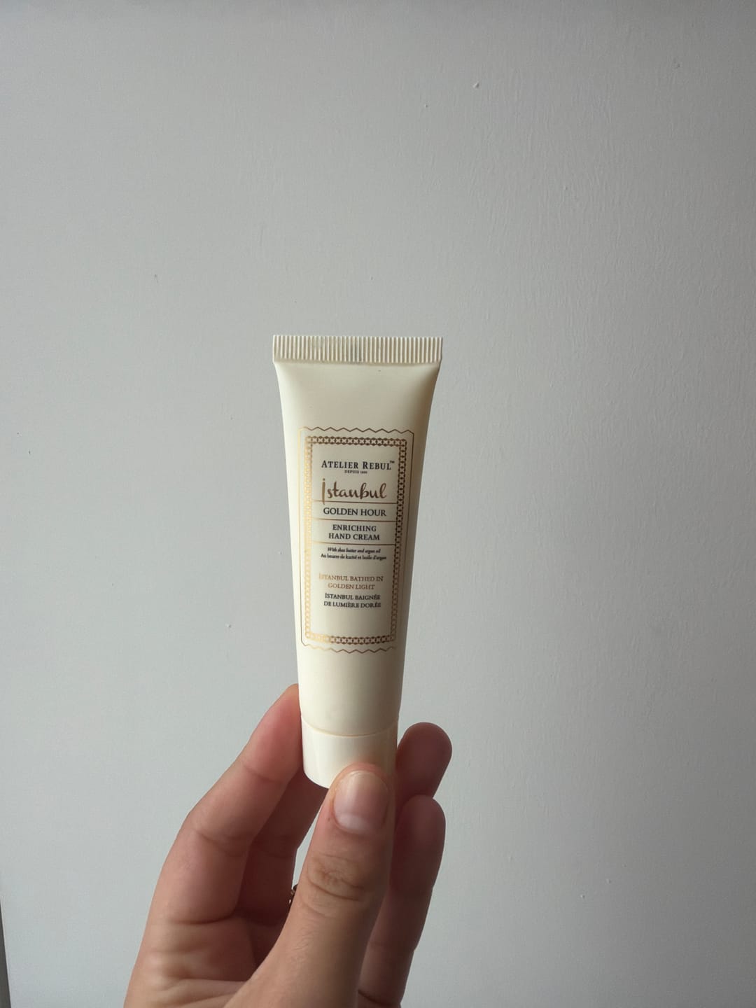 Customer photo review of Istanbul Golden Hour Handcrème 30ml