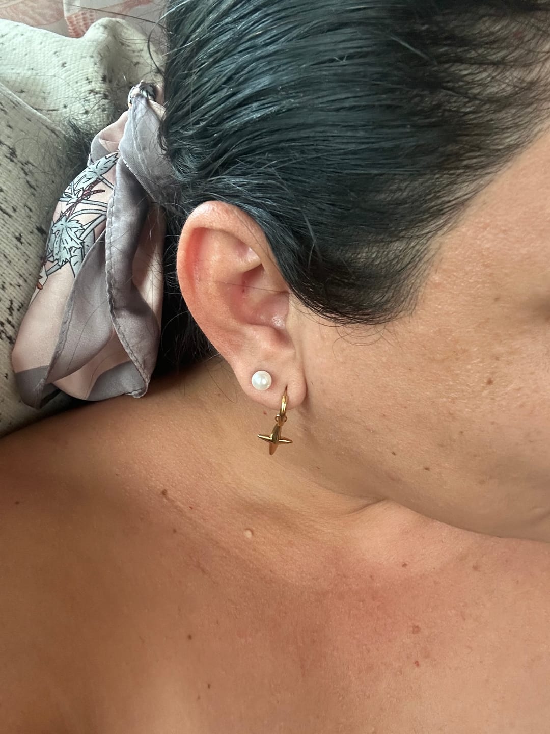 Customer photo review of Set Aretes Fronda