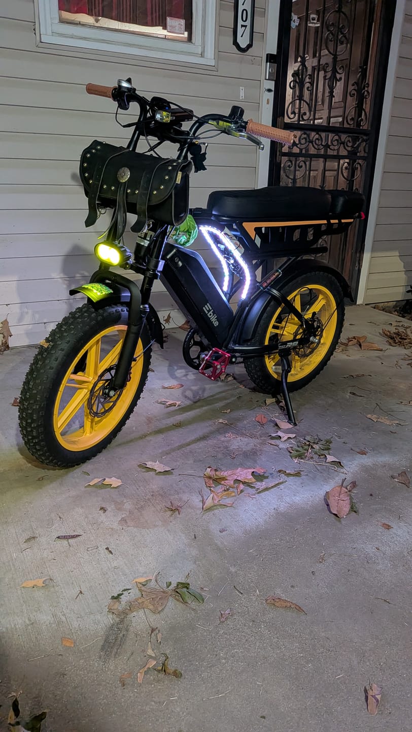 Customer photo review of LED BIKE SYSTEM