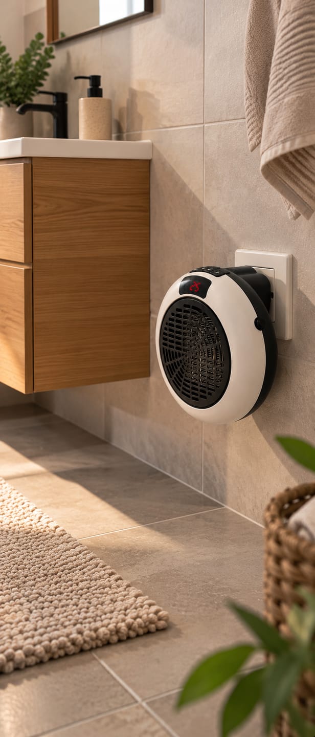 Customer photo review of Mini Calefactor Portátil 1350 W con Mando a Distancia